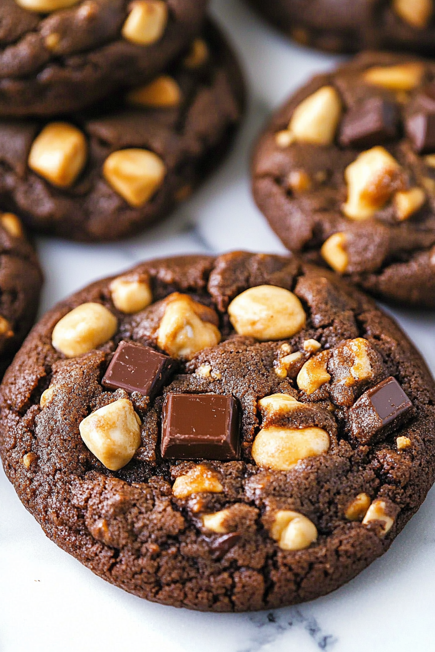 Snickers Chocolate Cookies Recipe