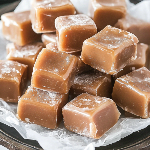 Soft and Chewy Homemade Caramels Recipe