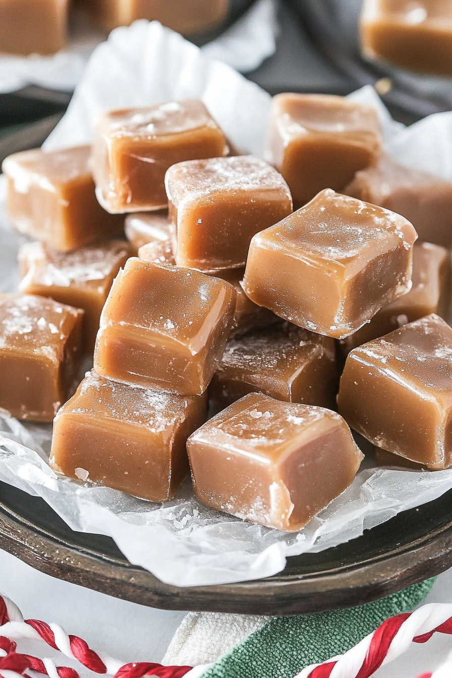 Soft and Chewy Homemade Caramels Recipe