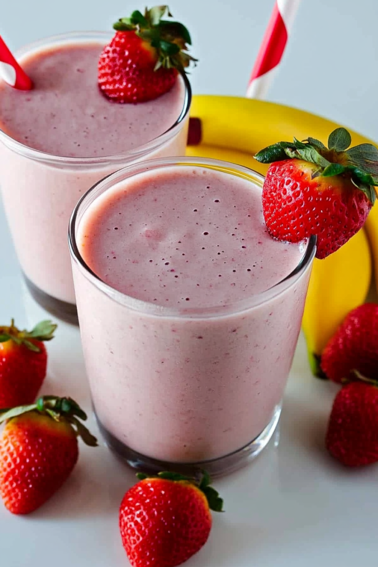 Strawberry Banana Smoothie Recipe