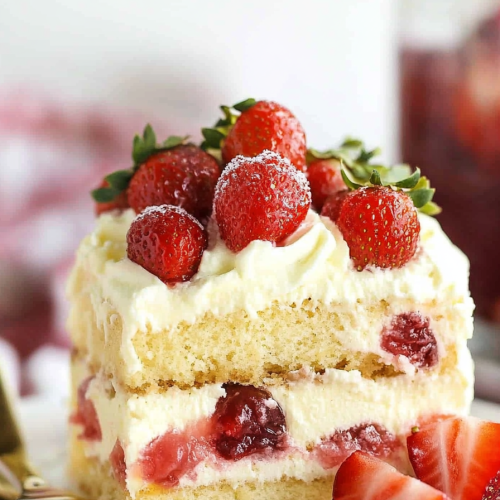 Strawberry Champagne Tiramisu Recipe