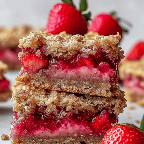 Strawberry Crumb Bars