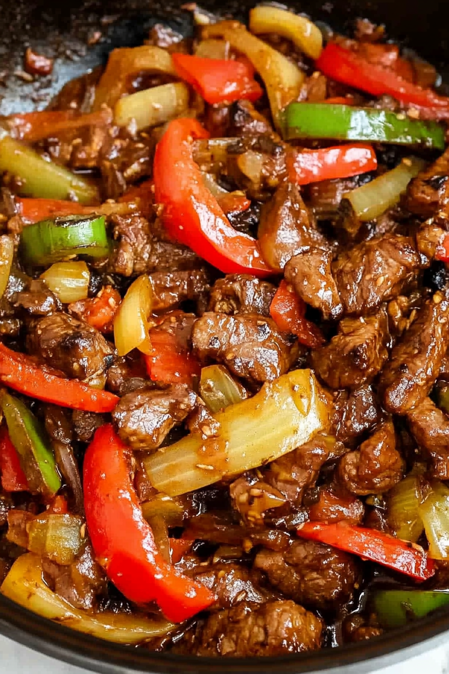 Szechuan Beef Recipe: A Spicy and Flavorful Delight Final Dish Presentation