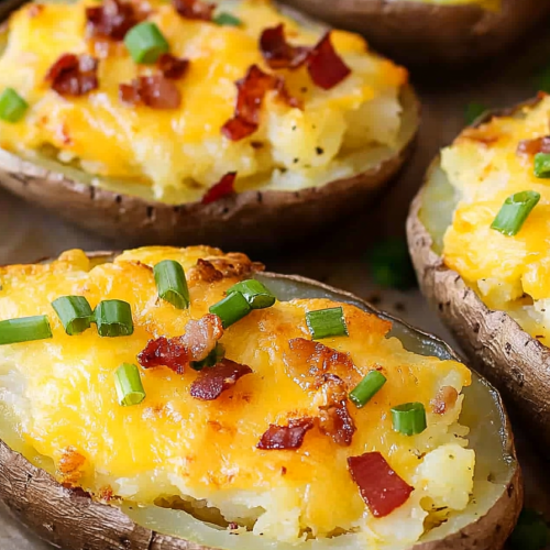 Traditional Twice Baked Potatoes Recipe