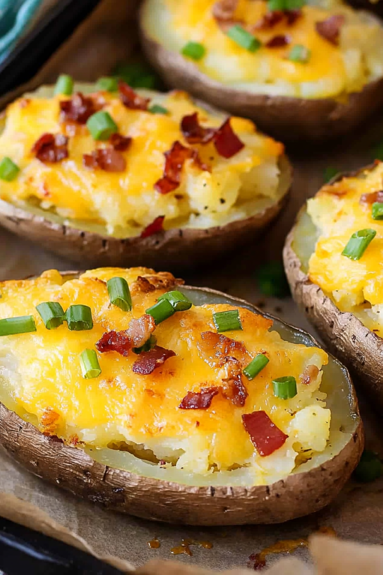 Traditional Twice Baked Potatoes Recipe