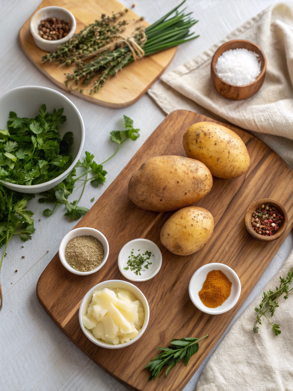 Traditional Twice Baked Potatoes Recipe  ingredients