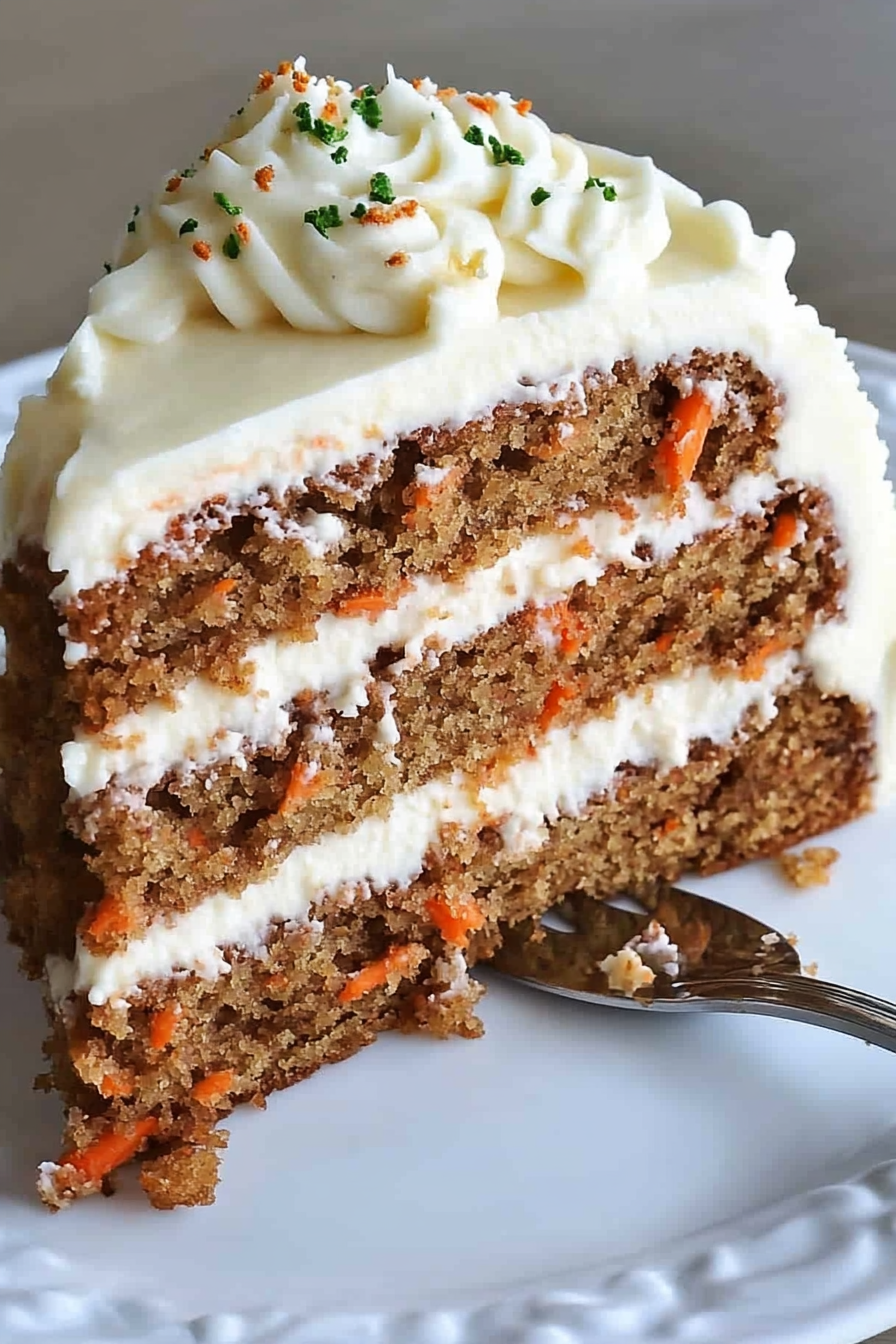 Ultimate Carrot Cake Recipe for the Perfect Sweet Treat Final Dish Presentation