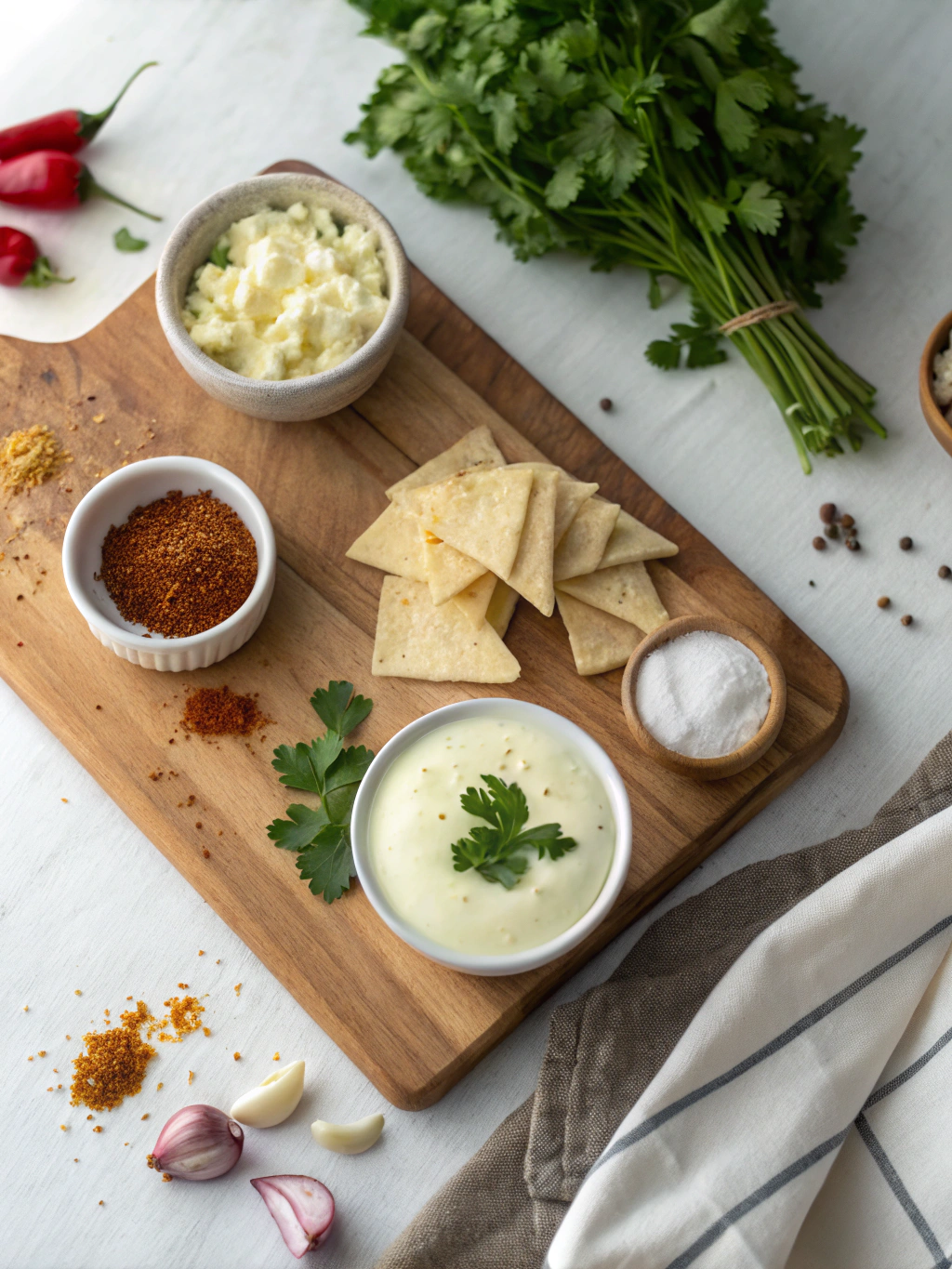 White Queso Dip Recipe ingredients