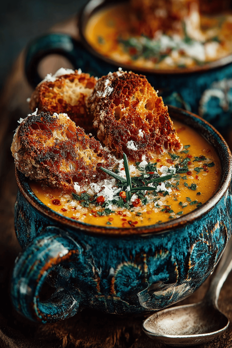 Acorn and Butternut Squash Soup Recipe