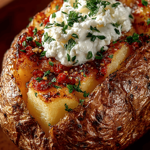 Air Fryer Baked Potato A Crispy-Skinned Delight Recipe