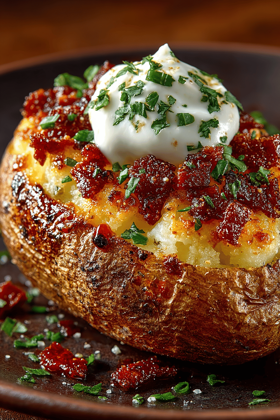 Air Fryer Baked Potato A Crispy-Skinned Delight Recipe