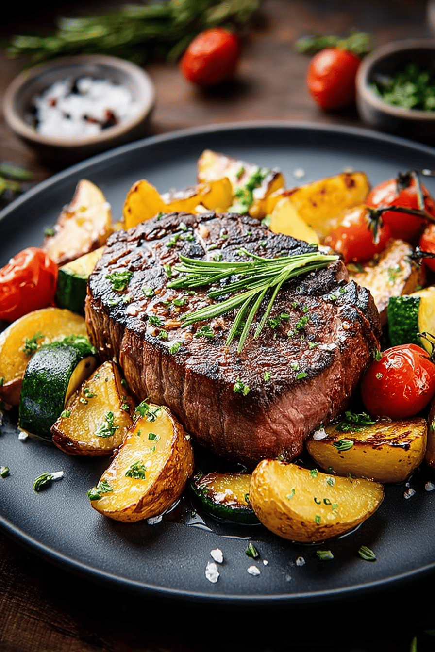 Air Fryer Filet Mignon Recipe Guide final dish beautifully presented and ready to serve