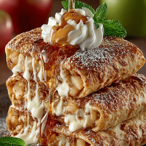 Apple Cinnamon Chimichangas Recipe