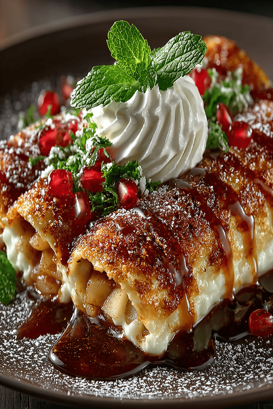 Apple Pie Enchiladas Recipe A Sweet Twist on a Classic Dessert ingredients organized and measured on kitchen counter
