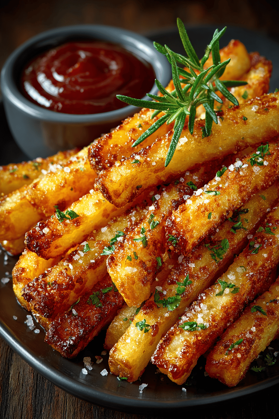 Apple Pie Fries Recipe A Sweet Twist on a Classic Snack final dish beautifully presented and ready to serve