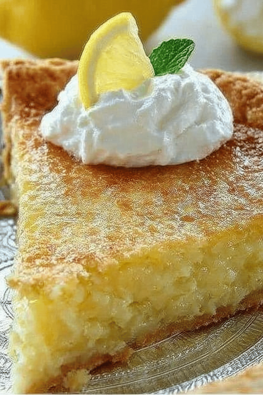 Arizona Sunshine Lemon Pie: A Citrus Delight Recipe final dish beautifully presented and ready to serve