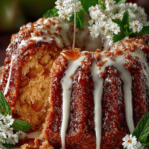 Autumn Glory Apple Bundt Cake Recipe
