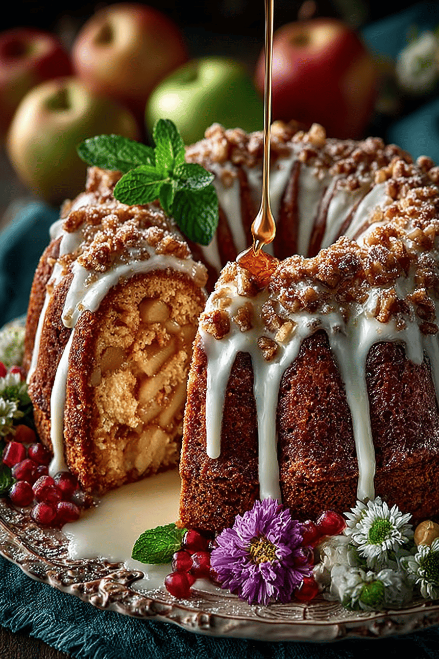Autumn Glory Apple Bundt Cake Recipe