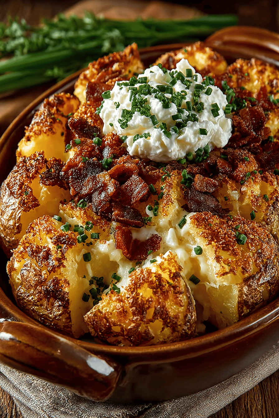 Bacon-Infused Baked Potato Casserole Recipe