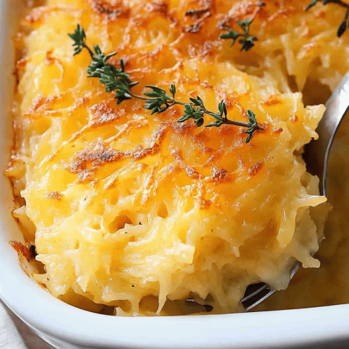 Bake This Perfect Copycat Cracker Barrel Hashbrown Casserole