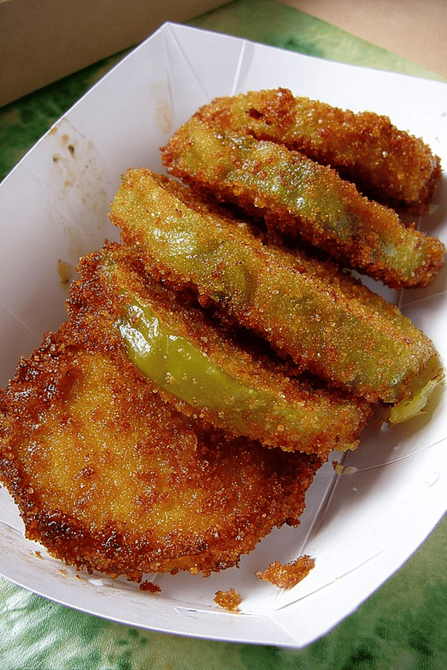 Best Fried Green Tomatoes Recipe: A Crispy, Southern Classic ingredients organized and measured on kitchen counter