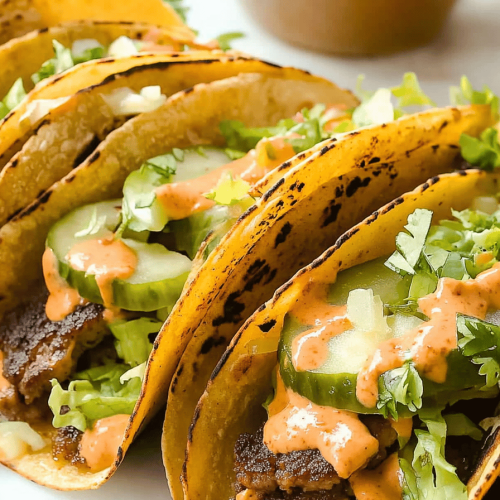 Big Mac Smash Burger Tacos: An Easy Recipe
