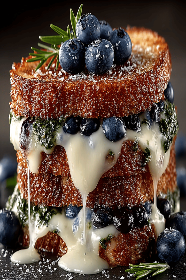 Blueberry Grilled Cheese Sandwich Recipe