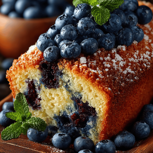 Blueberry Pound Cake Recipe How to Make a Deliciously Moist Dessert