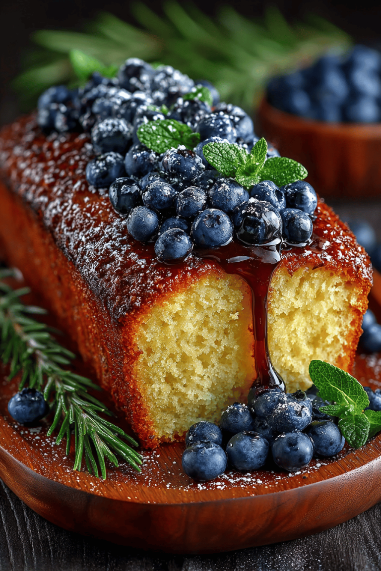 Blueberry Pound Cake Recipe How to Make a Deliciously Moist Dessert