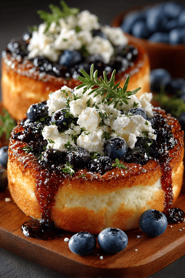 Blueberry and Cottage Cheese Fluffy Cloud Bread Recipe