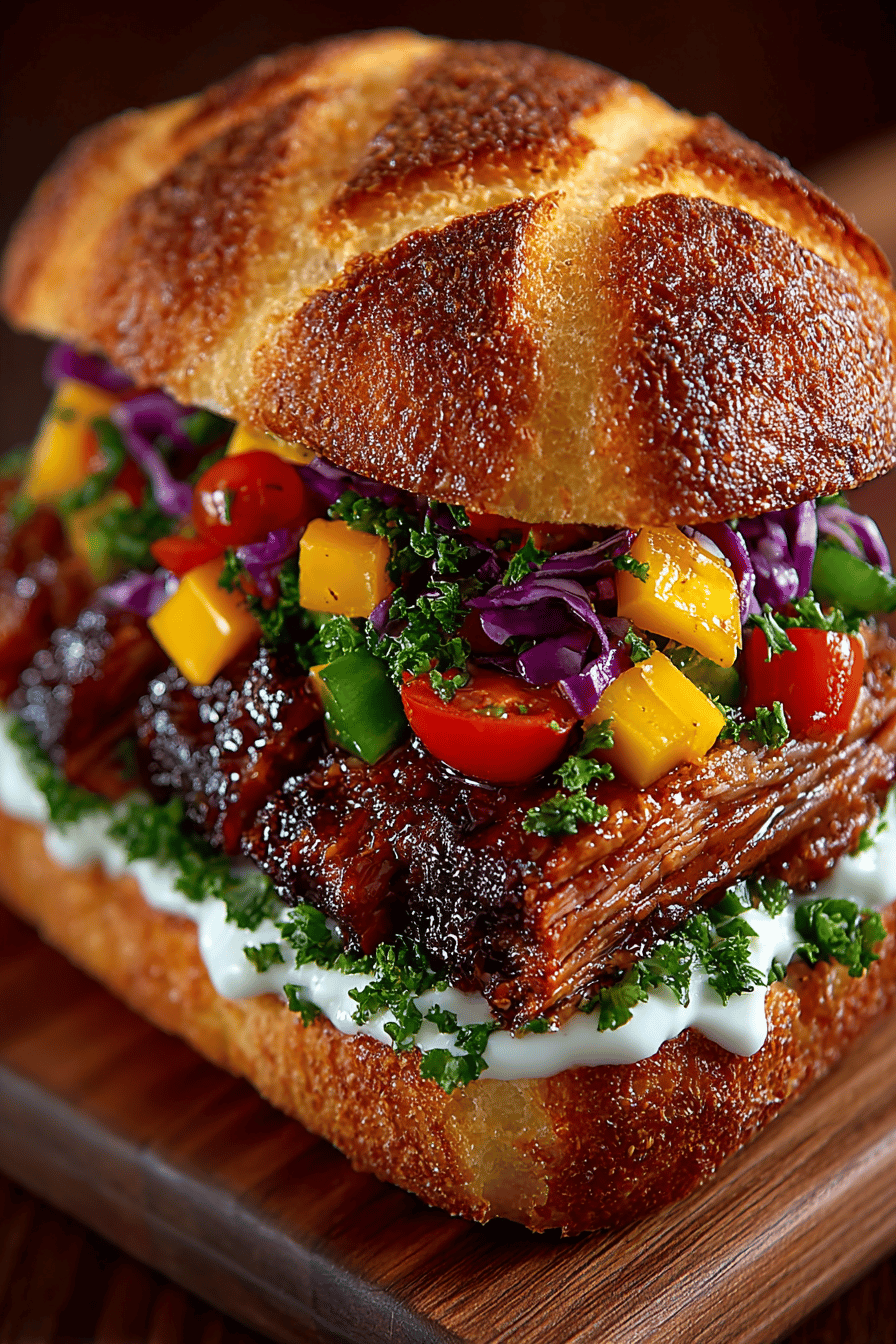 Brisket Sandwich Recipe A Guide to Crafting the Perfect Meaty Delight