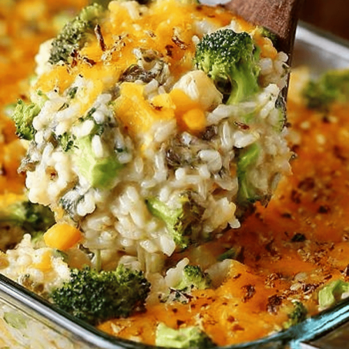 Broccoli and Rice Casserole Recipe