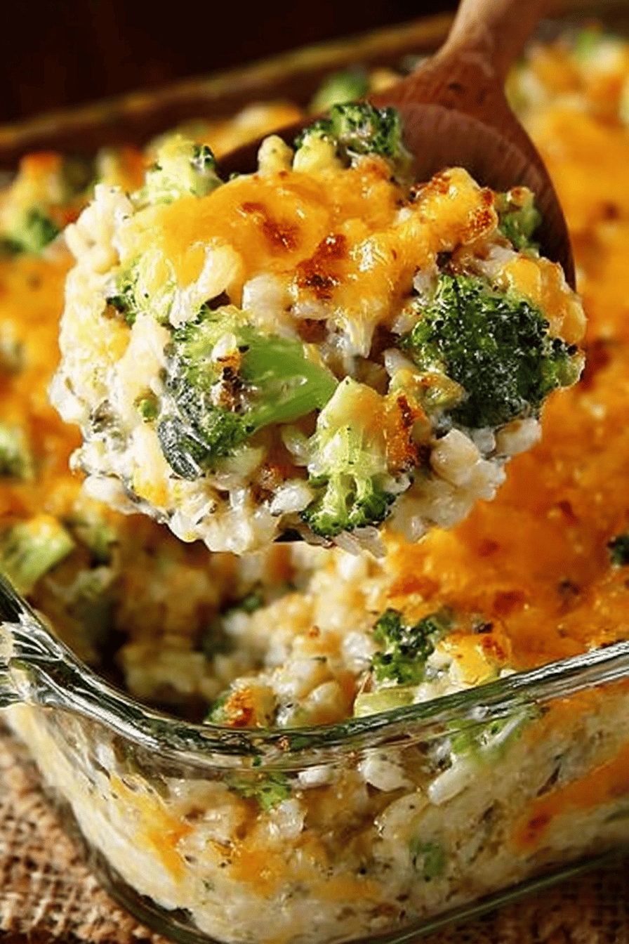 Broccoli and Rice Casserole Recipe