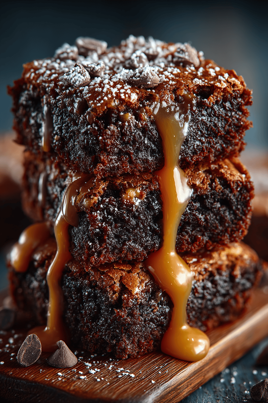 Butterscotch Brownies Recipe Instructions ingredients organized and measured on kitchen counter