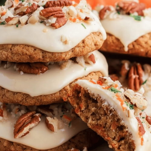 Carrot Cake Cookies Recipe from Recipes Fiber Website