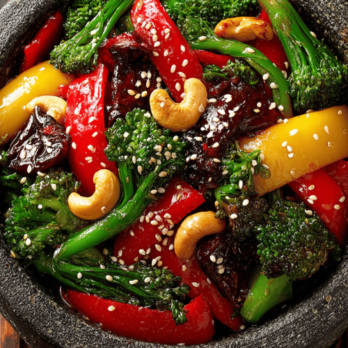 Cashew Chicken Stir Fry Recipe Instructions