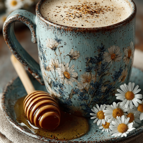 Chamomile Honey Sleepytime Latte Recipe