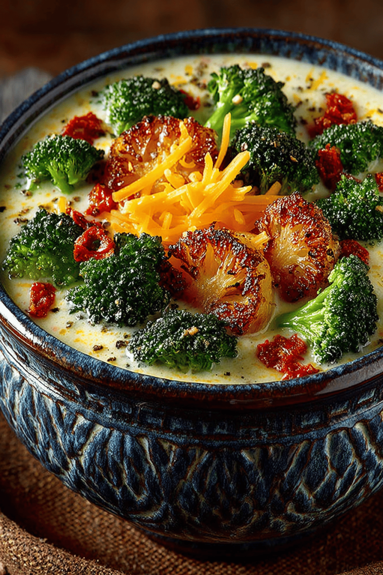 Cheddar Broccoli and Potato Soup Recipe