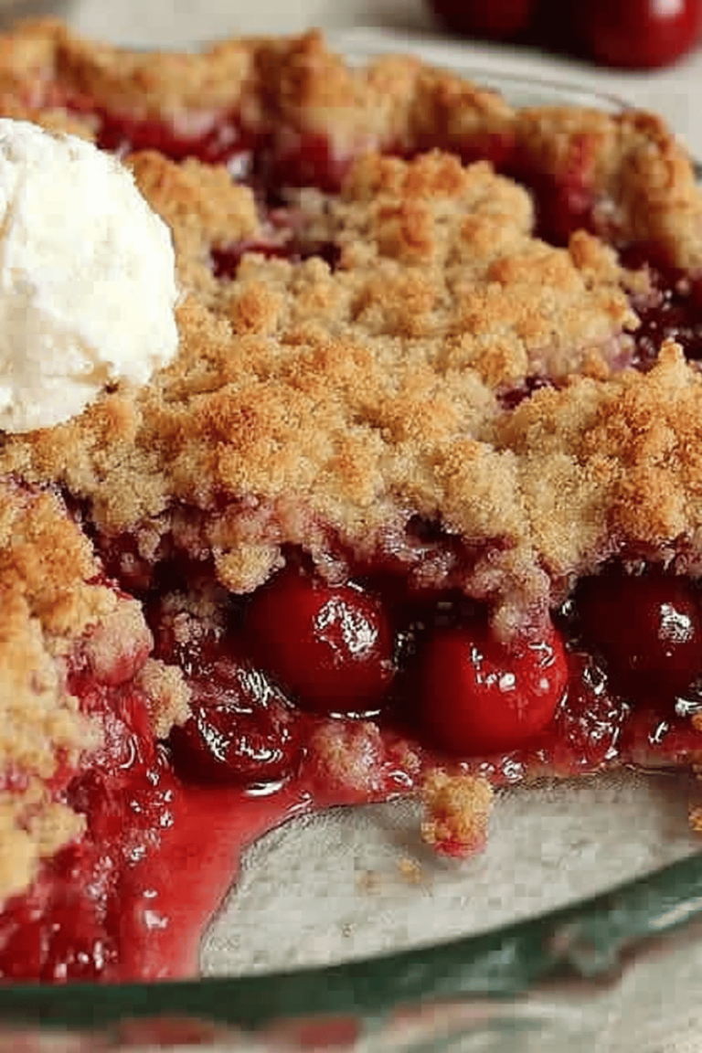 Cherry Crumb Pie: A Scrumptious Dessert Recipe to Try