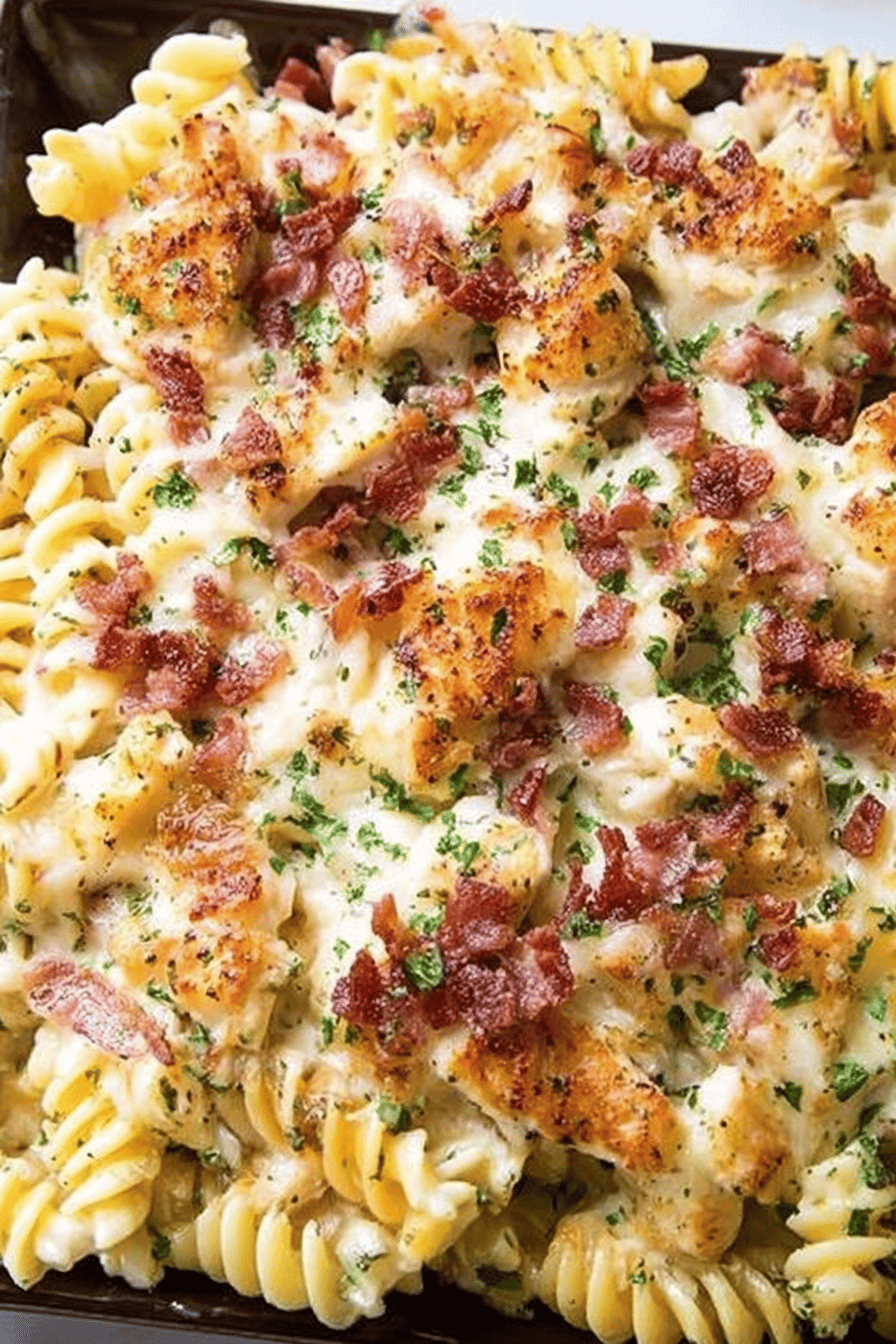 Chicken Bacon Ranch Pasta Recipe