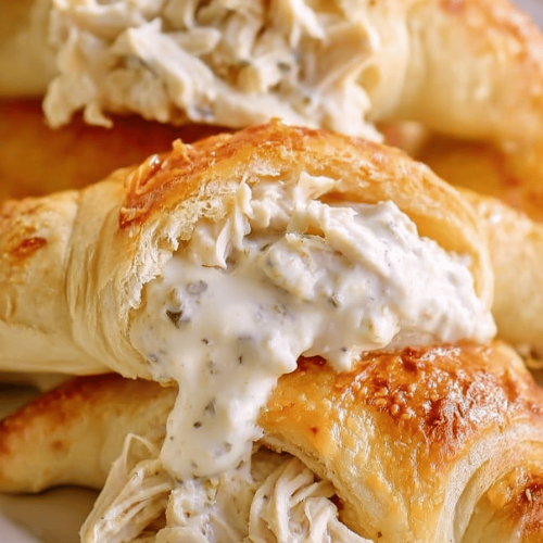 Chicken Stuffed Crescent Rolls Recipe