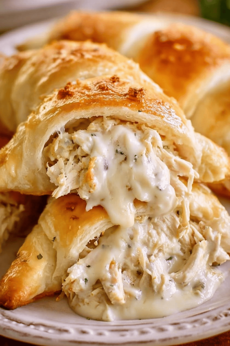 Chicken Stuffed Crescent Rolls Recipe