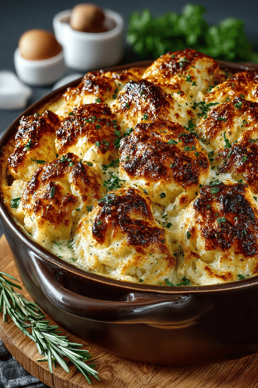 Chicken and Dumpling Casserole Recipe ingredients organized and measured on kitchen counter
