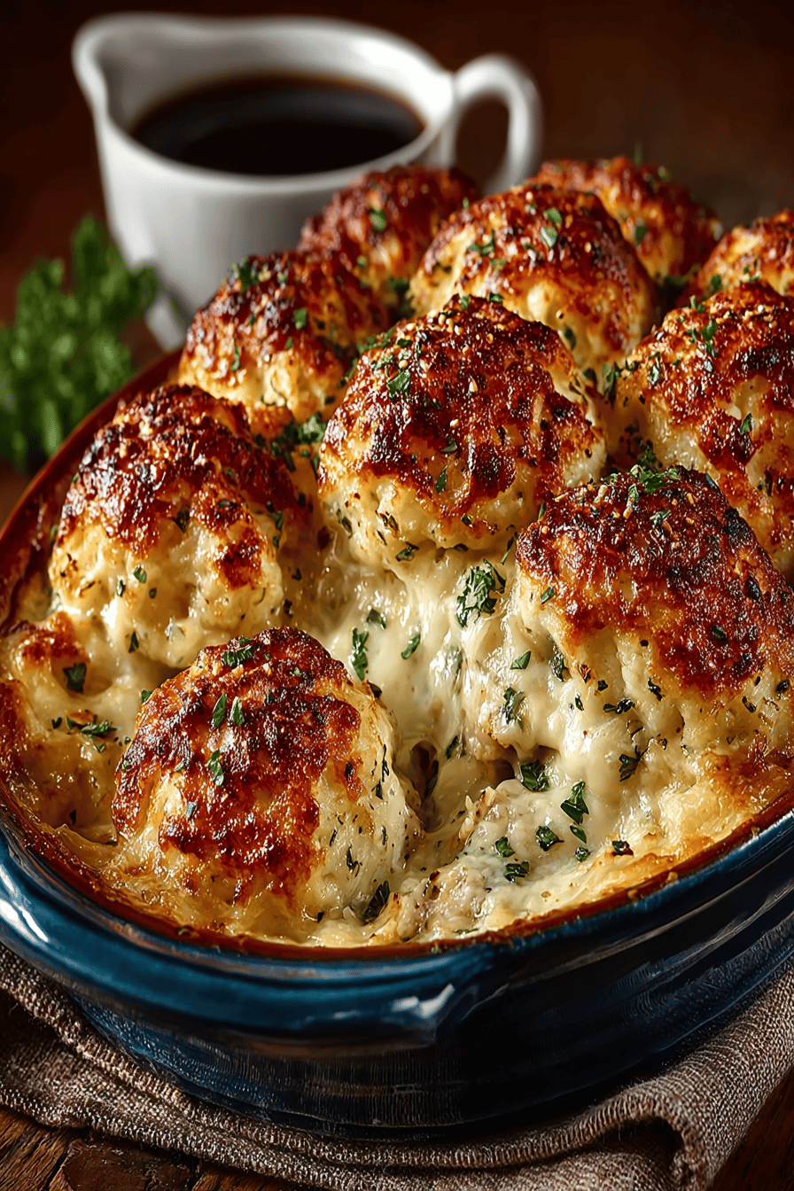 Chicken and Dumpling Casserole Recipe slice on plate showing perfect texture and swirl pattern