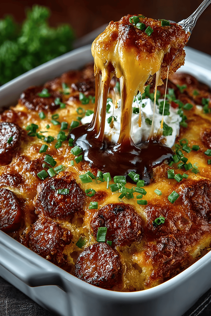 Chili Cheese Dog Casserole Recipe ingredients organized and measured on kitchen counter