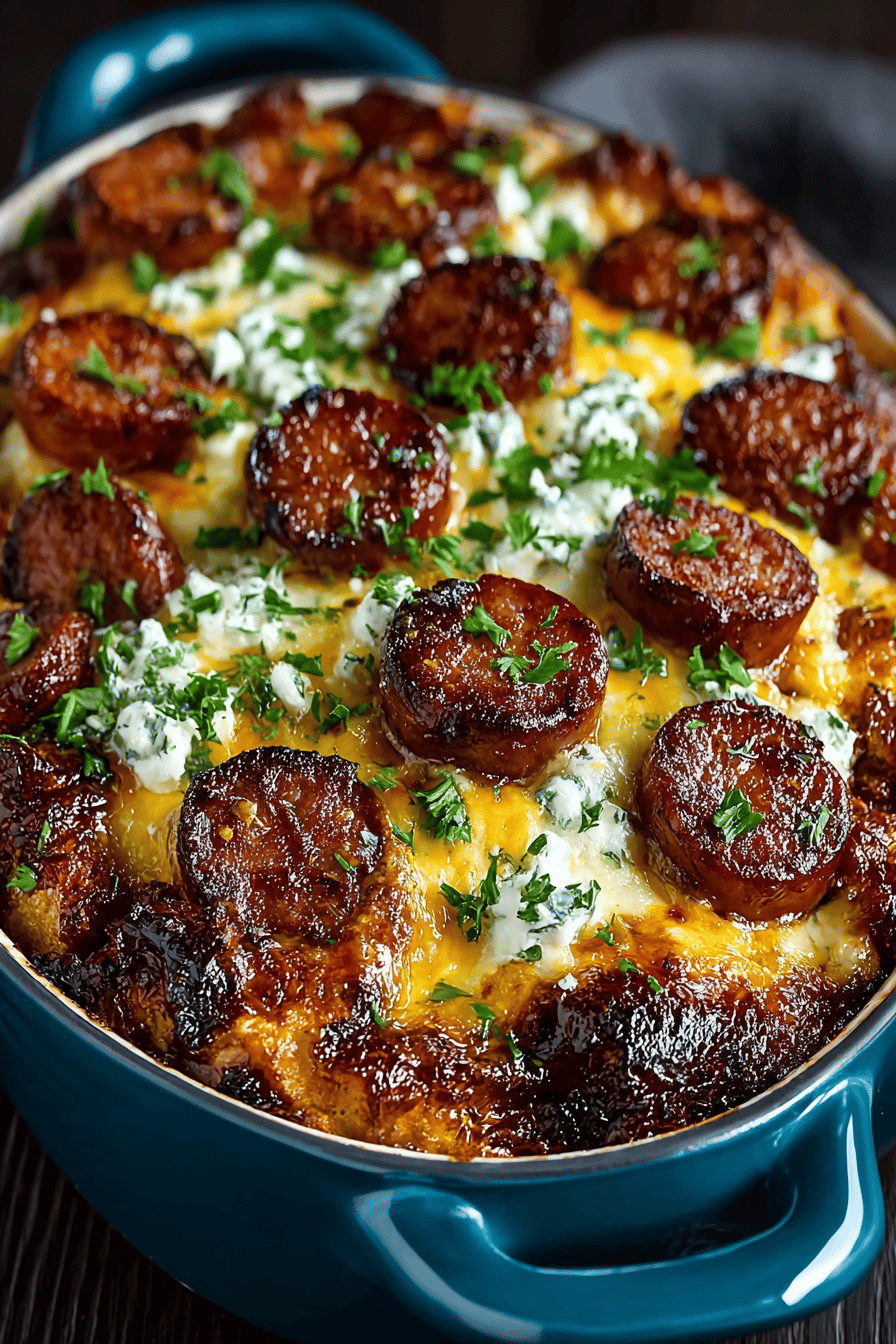 Chili Cheese Dog Casserole Recipe final dish beautifully presented and ready to serve