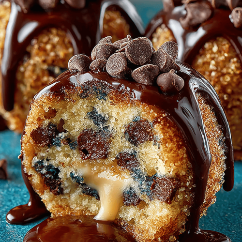 Chocolate Chip Cookie Dough Brownie Bombs Recipe