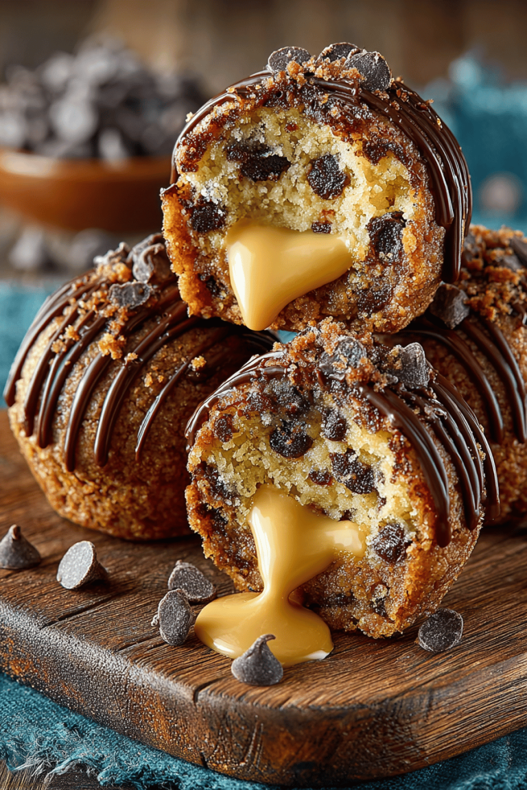 Chocolate Chip Cookie Dough Brownie Bombs Recipe