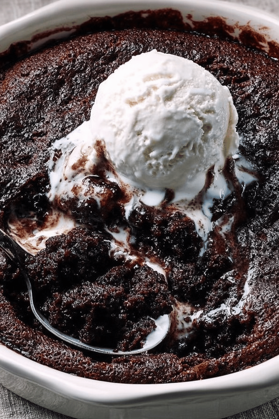 Chocolate Cobbler Recipe: An Irresistible Dessert Delight ingredients organized and measured on kitchen counter