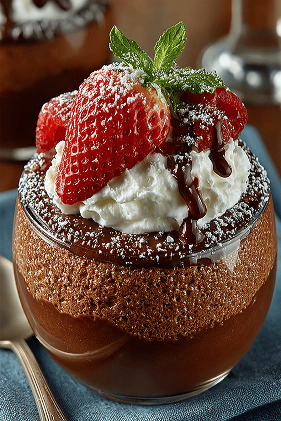 Chocolate Trifecta Mousse Serenade Recipe final dish beautifully presented and ready to serve